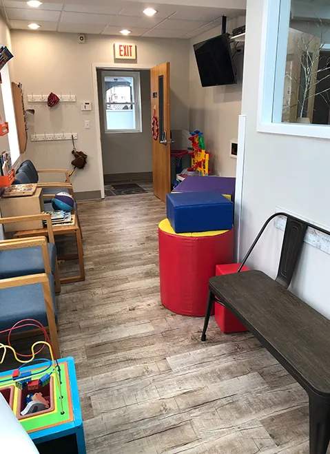 Reception area